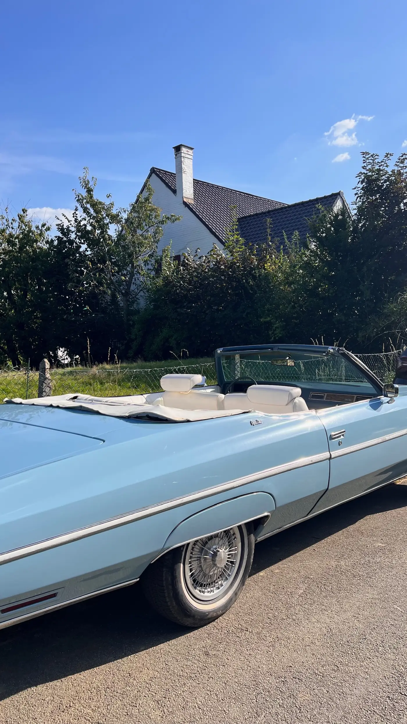Vintage luxury convertible — premium brand strategy services by Clout Haus Media